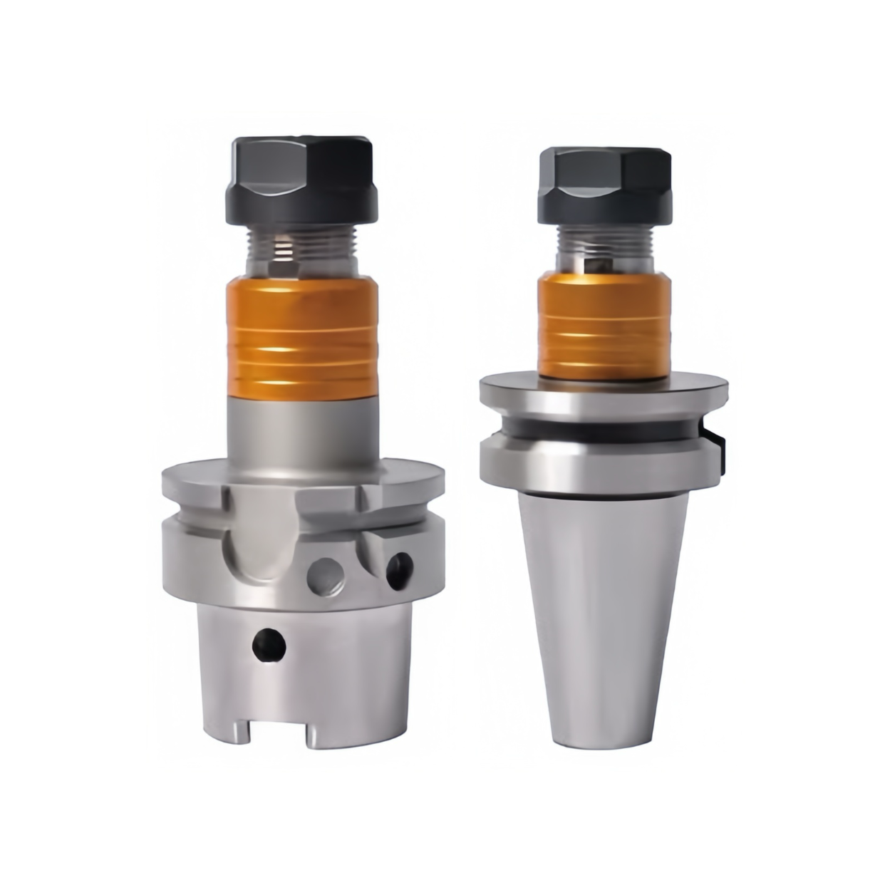 HSK Microcompensation ซิงโครนัส Tapping Collet